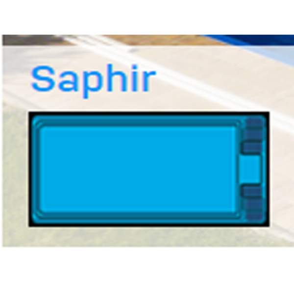 Fertigpool - Saphire
